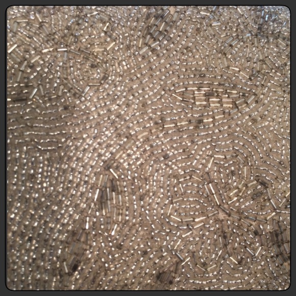 Vintage Beaded Clutch Handbag - Picture 4 of 6